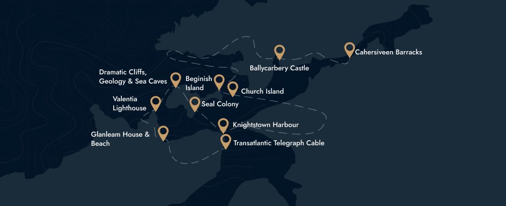 Valentia Island Experience Map