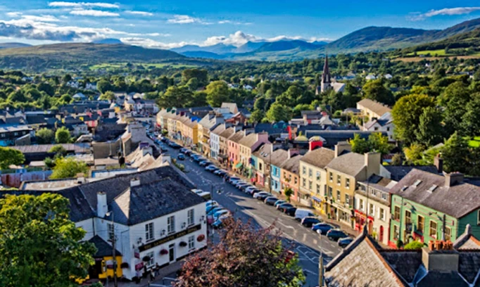 Kenmare, picturesque town where colourful streets