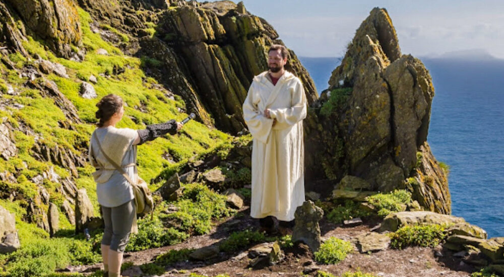 Star Wars on Skellig Michael