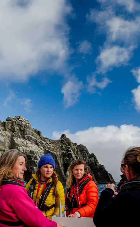 AquaTerra's guest at Small Skellig