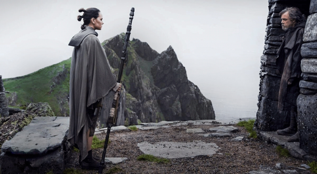 Star Wars on Skellig Michael